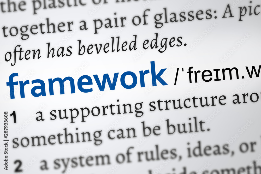 Dictionary definition of the word framework Dictionary definition of the word framework