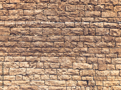 Sandstone brick wall background texture