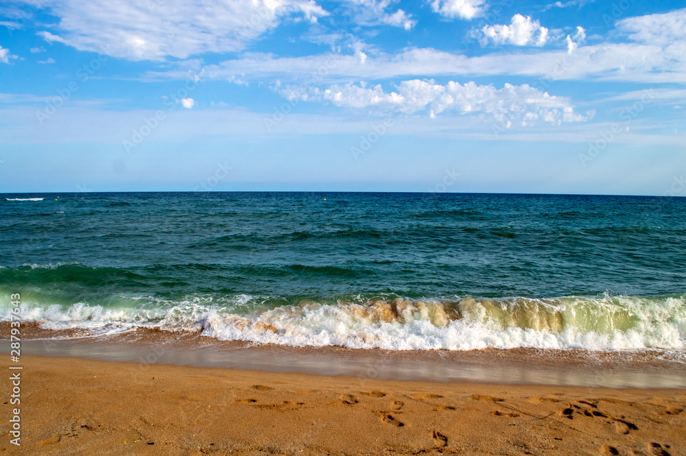 beach and sea