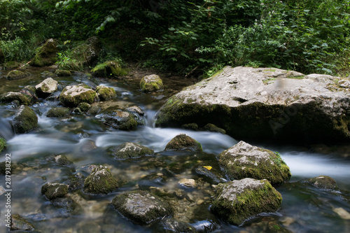 Waterfalls and Slopes. Myra Falls ,in the Muggendorf in Lower Austria