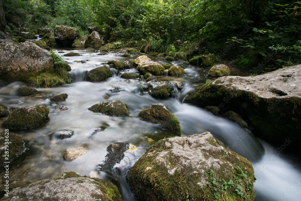 Waterfalls and Slopes. Myra Falls ,in the Muggendorf in Lower Austria Waterfalls and Slopes. Myra Falls ,in the Muggendorf in Lower Austria