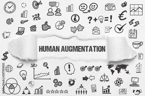 Obraz na płótnie Human Augmentation