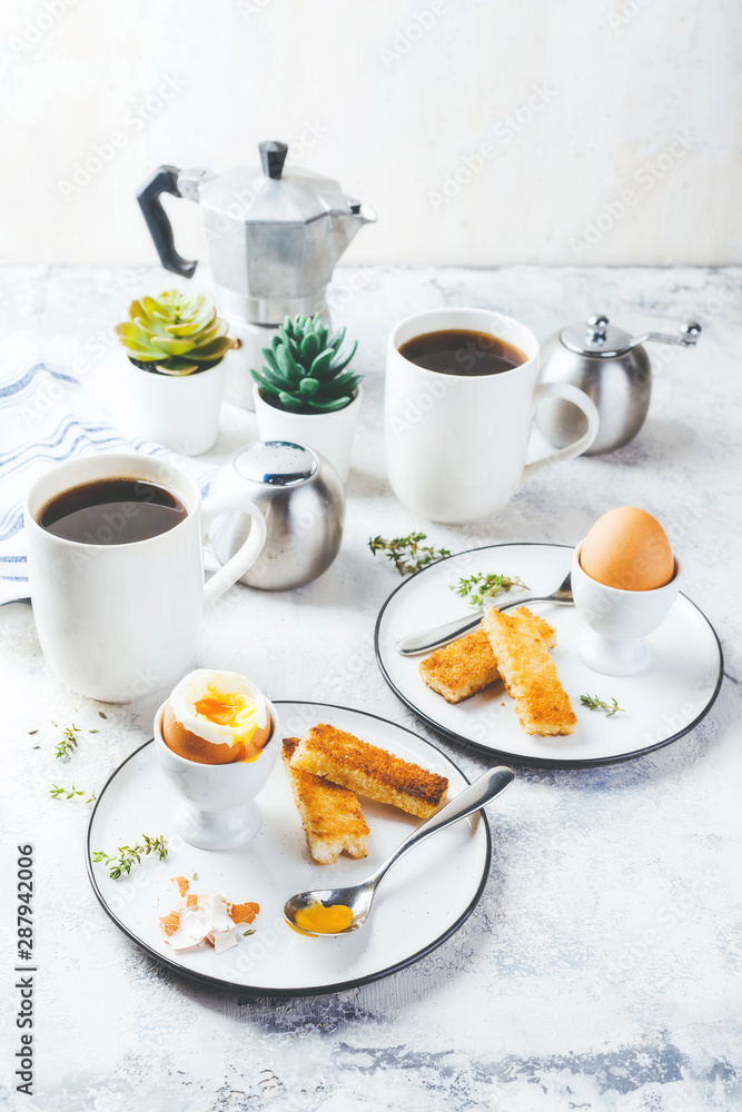 Soft boiled egg for breakfast Soft boiled egg for breakfast