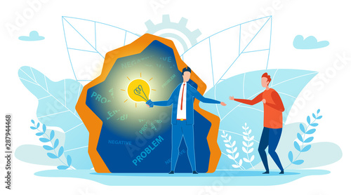 Problem Overcoming with Good Idea Vector Concept