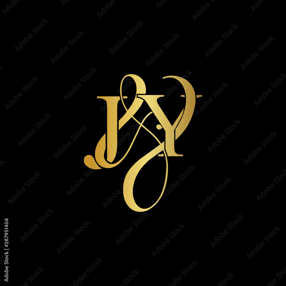 Initial Letter Yl Vector & Photo (Free Trial)