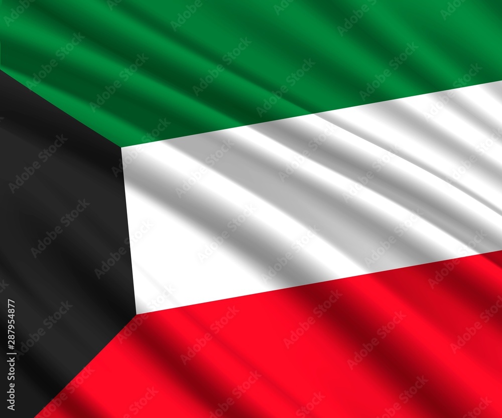 Obraz premium 3d waving flag