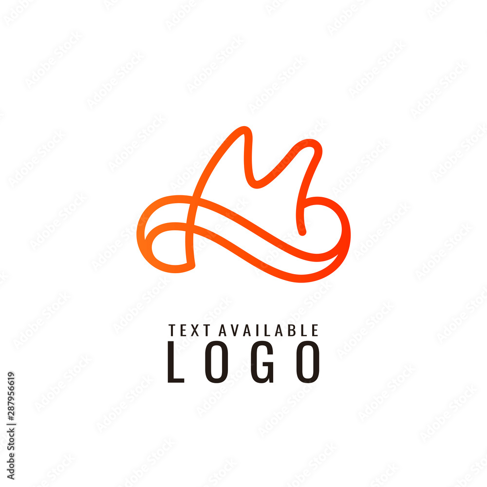 letter m logo design template letter m logo design template