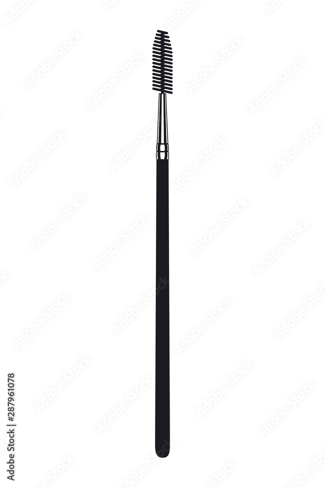 eyelashes brush make up product icon eyelashes brush make up product icon