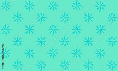 snow Flakes pattern Background