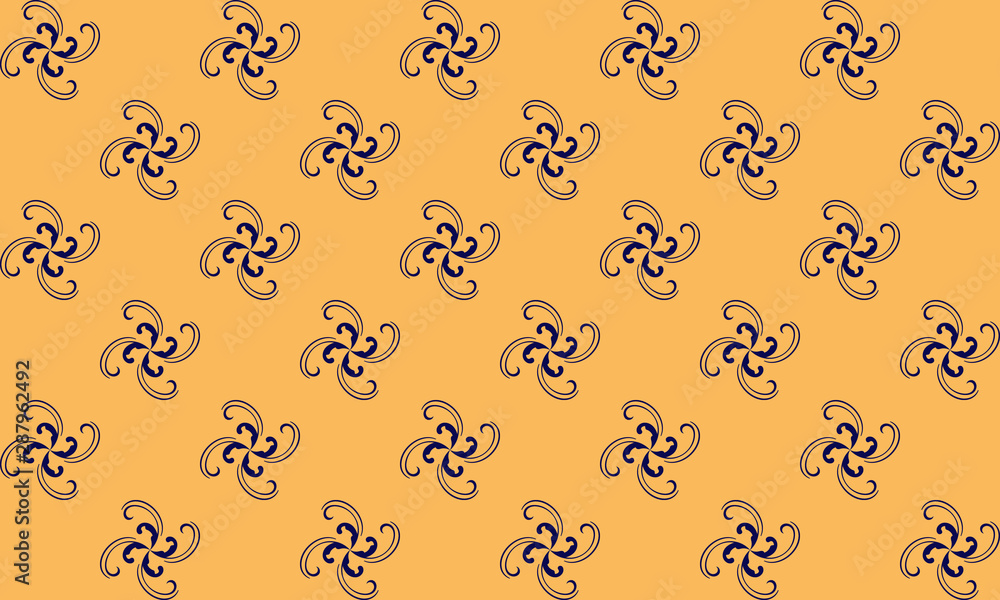 Fototapeta premium Creative Tiles Pattern Seamless Pattern Background