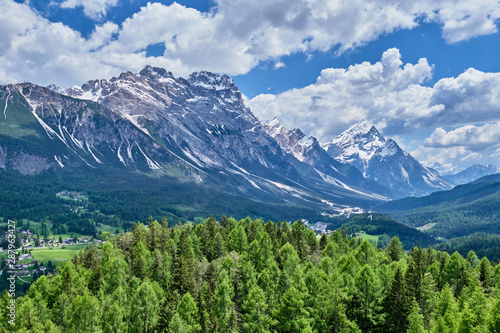Mountain landscape South Tirol Italy