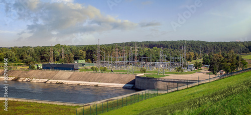 Kaunas Hydroelectric Power Plant 110 kV switchgear