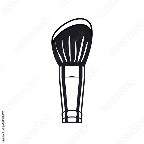 applicator make up thick brush accessory