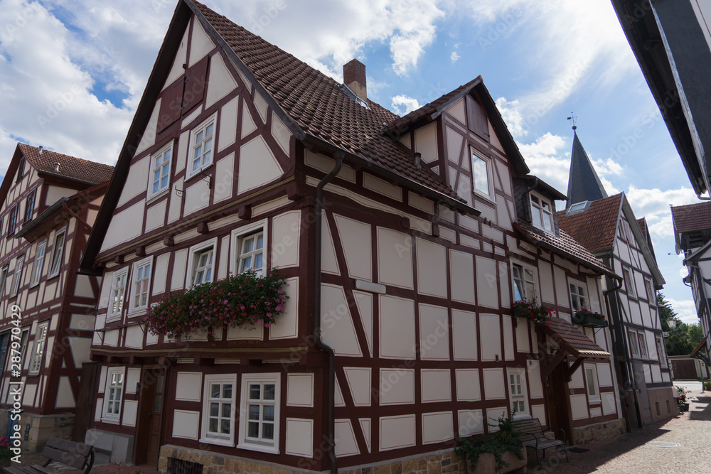 Historische Fachwerkhäuser in Melsungen