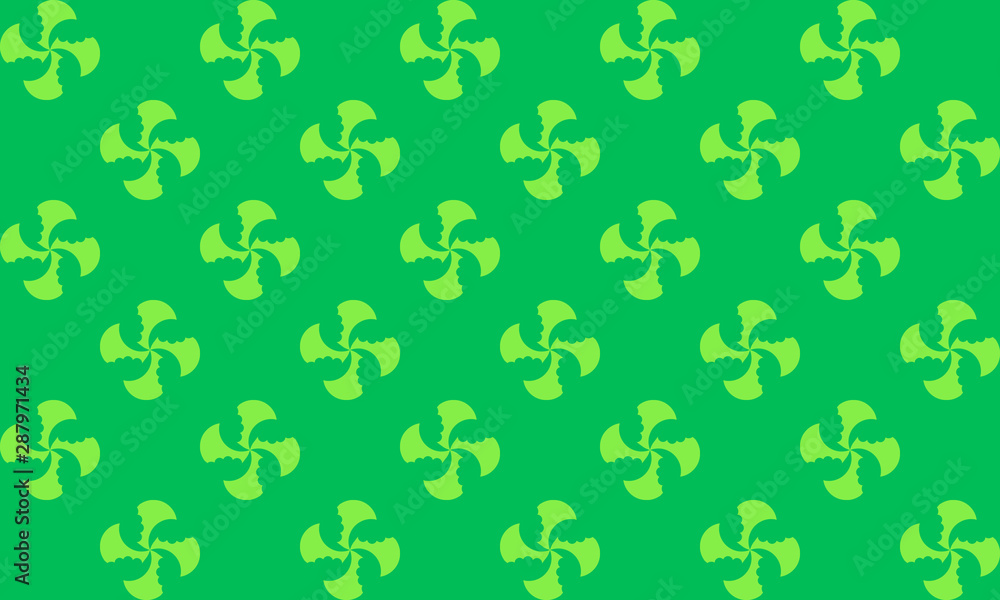 Green tiles pattern Background