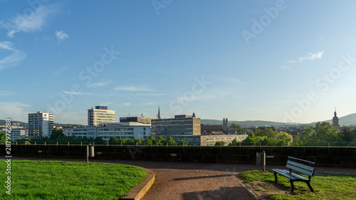 saarbrücken im morgenlicht photo