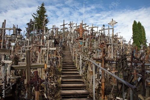 Berg der Kreuze in Siauliai in Littauen photo