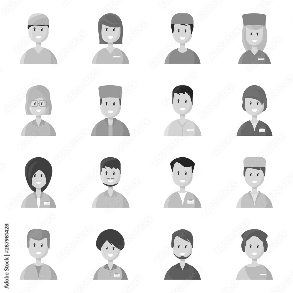 Isolated object of medical and clinic logo. Set of medical and people vector icon for stock. Isolated object of medical and clinic logo. Set of medical and people vector icon for stock.