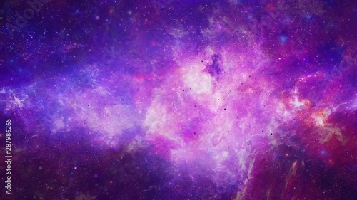 Wallpaper Mural Flying in deep galaxy galaxy through stars seamless loop animation. Torontodigital.ca