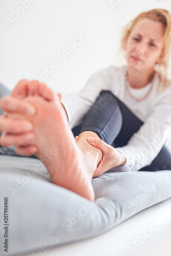 Problems with feet, joints, legs and ankles.