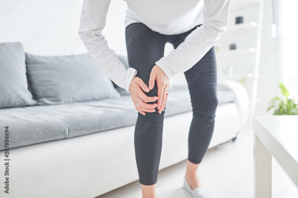 Physical injury of leg / knee / joint at home. Physical injury of leg / knee / joint at home.