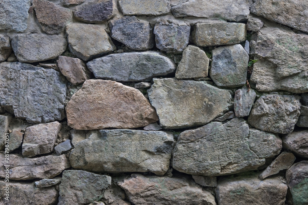 Old stone wall.