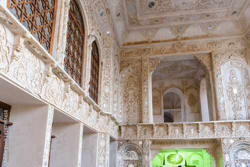 Tabatabai House, historic house museum in Kashan,Iran photo