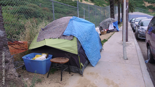 Valokuva Los Angeles homeless camp