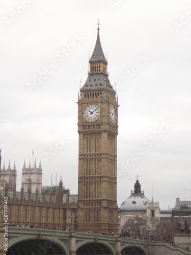 Magnificent Shot Of The Big Ben In London. December 26, 2011. London, England, Europe. Travel Tourism Street Photography