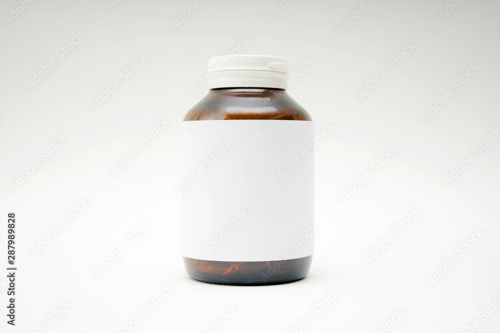 Closeup of medicine bottles. Closeup of medicine bottles.