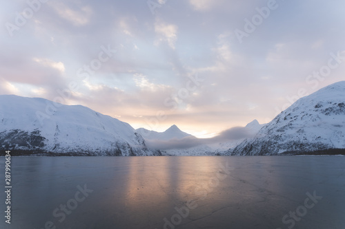 lake in the mountains