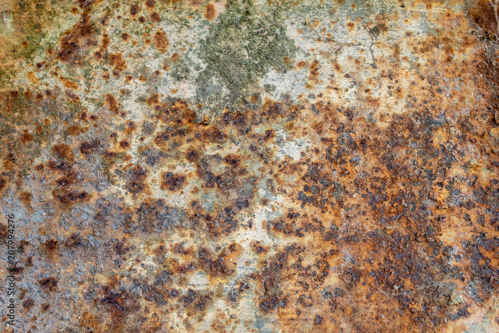 Old Weathered Rusty Corrugated Metal Texture Old Weathered Rusty Corrugated Metal Texture