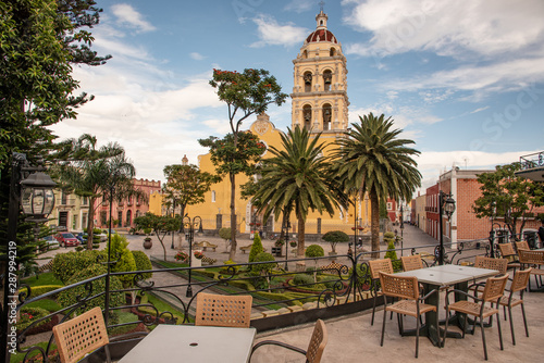Plaza principal de Atlixco Puebla