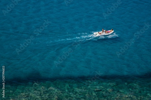 boat in the sea © Matteo