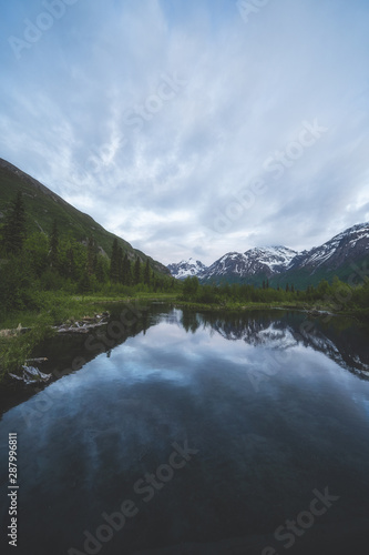 lake in the mountains