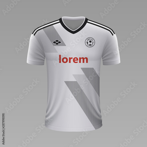 Realistic soccer shirt 2020