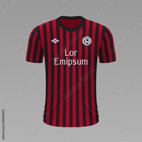 Realistic soccer shirt 2020