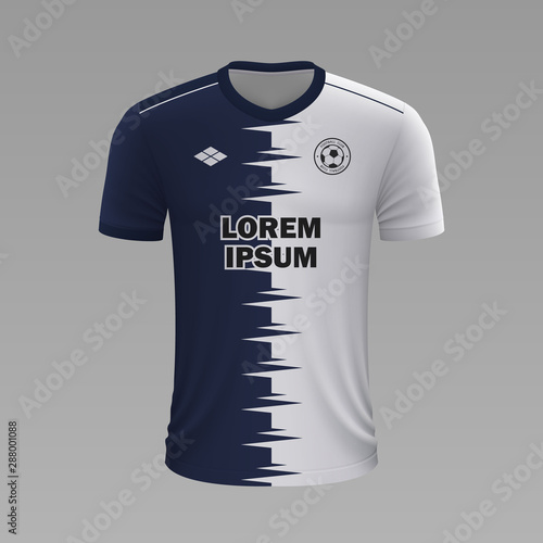 Realistic soccer shirt 2020