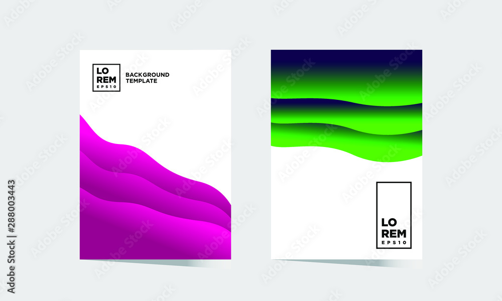 Obraz premium abstract background banner illustration template