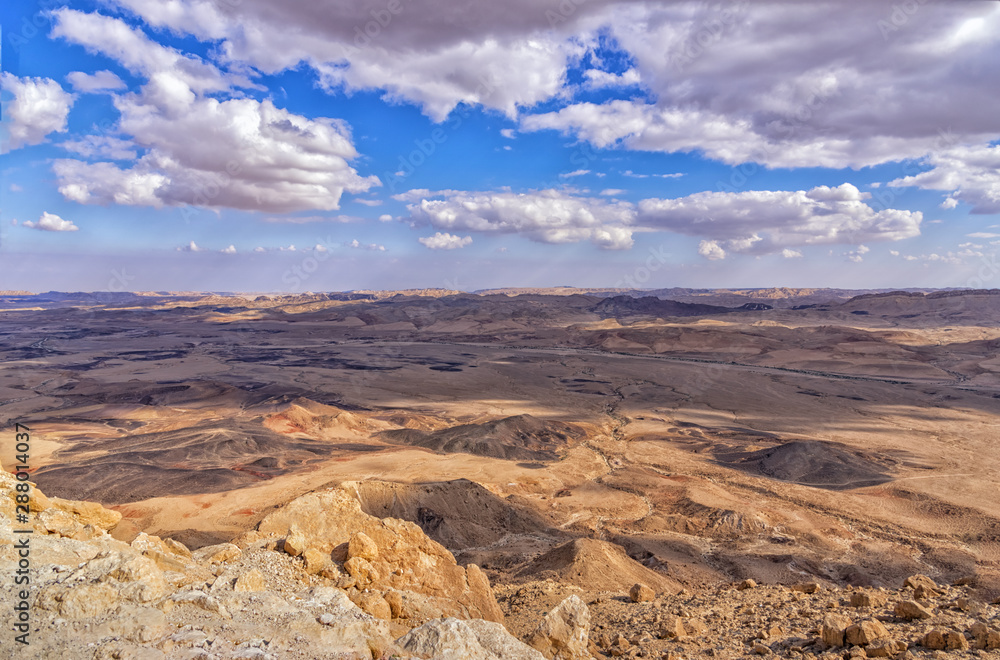 Makhtesh Ramon, Makhtesh Ramon, a geological feature of Israel's Negev desert. Natural sightseeing