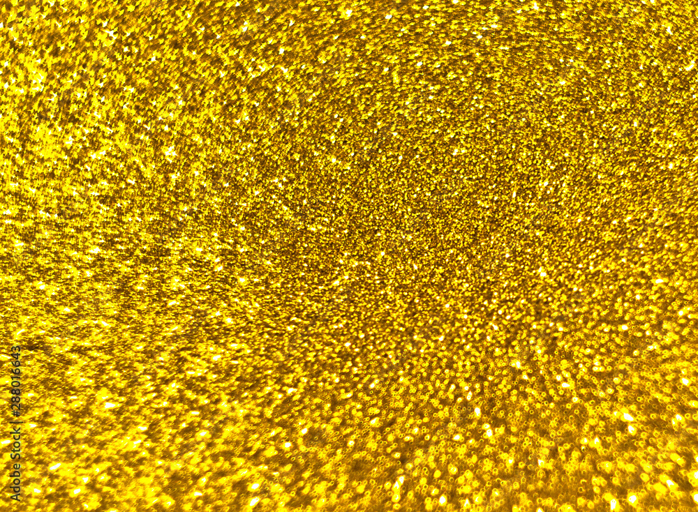 Textured golden background with glitter