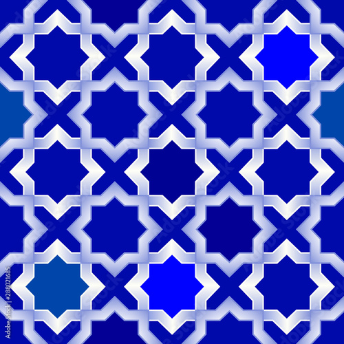 Seamless geomatric arabic t...