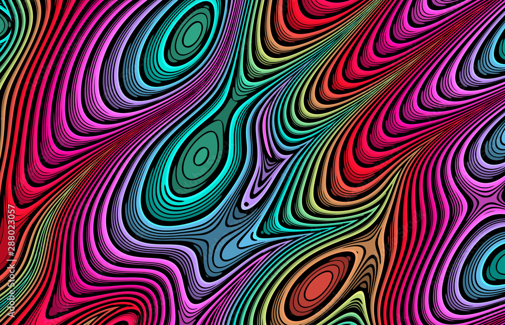 multi colorful wavy abstract pattern multi colorful wavy abstract pattern