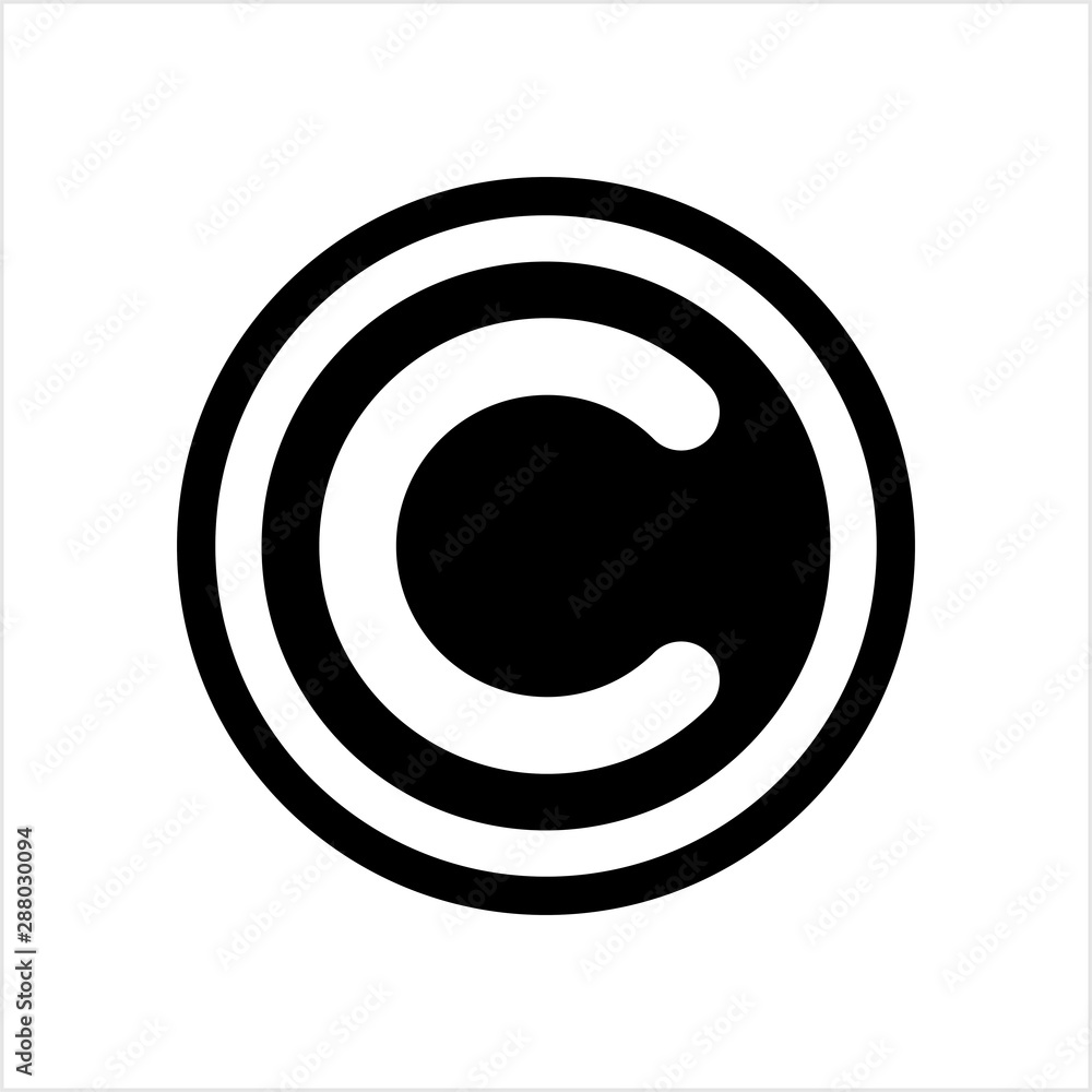 Copyright Icon, Copyright Letter C Symbol Copyright Icon, Copyright Letter C Symbol