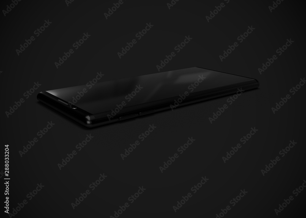 Smartphone Mobile Phone 3D Render Smartphone Mobile Phone 3D Render