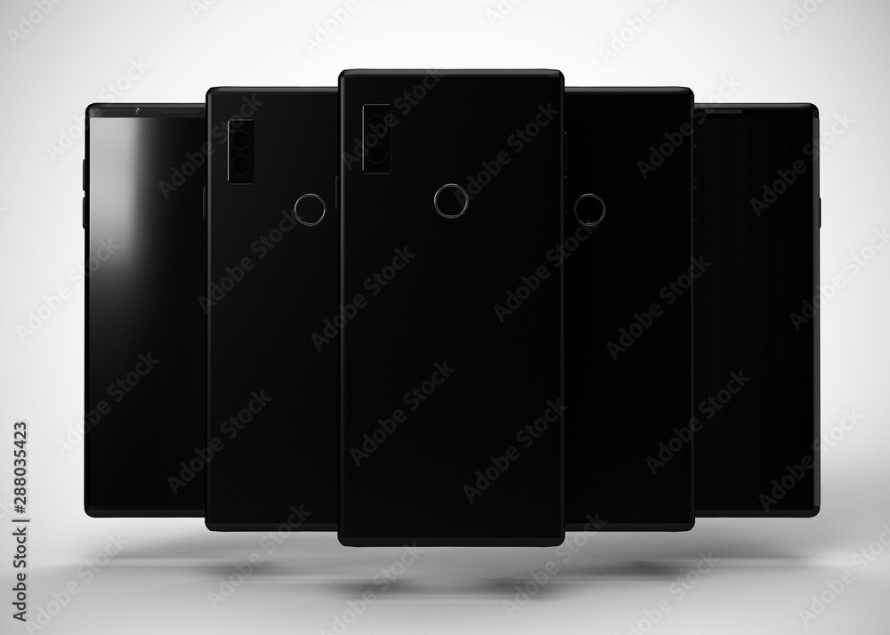 Smartphone Mobile Phone 3D Render Smartphone Mobile Phone 3D Render