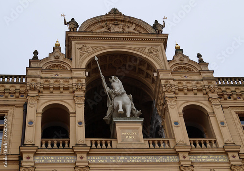 Detail vom Schweriner Schloss