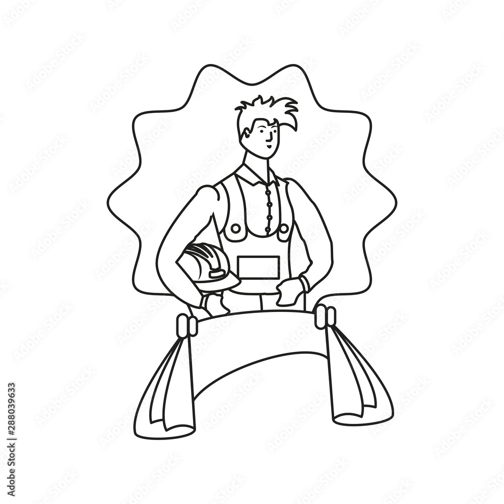 builder constructor worker avatar character builder constructor worker avatar character