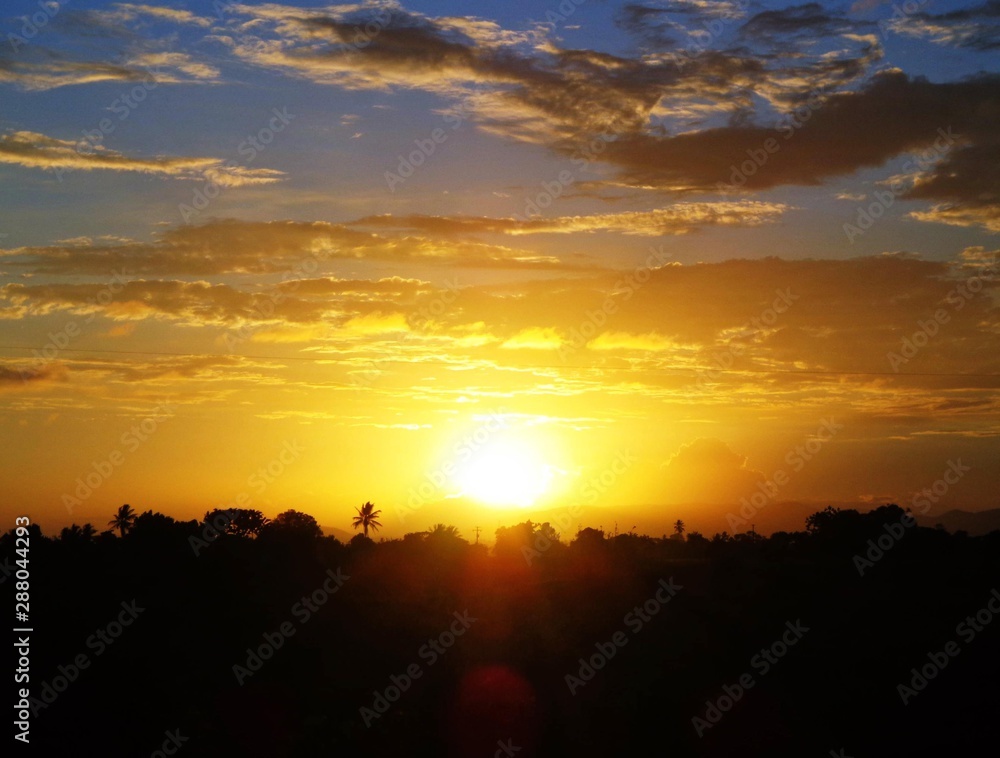 Obraz premium Por do Sol