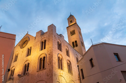 Italy, Apulia, Metropolitan City of Bari, Bari. Cathedral of San Sabino.